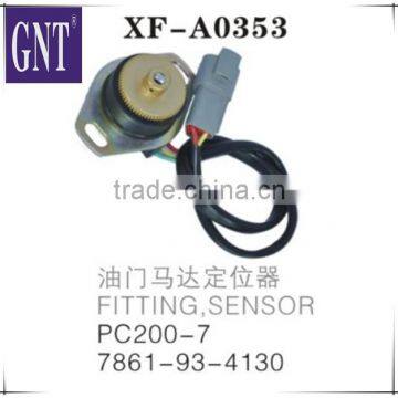 Excavator throttle positioner sensor for pc200-7