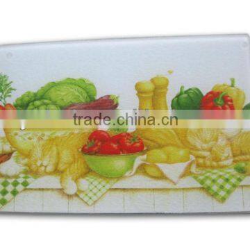 rectangle tempered glass cutting board