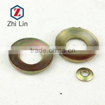 Carbon Steel DIN6796 Butterfly Washer /wing Washers /knurled Butterfly Spring Pattern Gasket photo-3