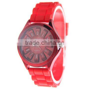 Colorful Silicone Jelly Gel Sport Wrist Watch, Chic Unisex Sports Wrist Watches Wholesale photo-4