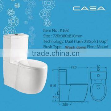 For sale China Chaozhou Casa sanitary specialized OEM hotel room toilet