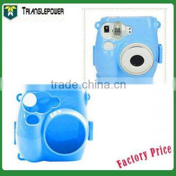 FujiFilm Instax MINI 25 Photo Polaroid Camera Crystal Protect Case , Blue