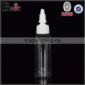 30ml Clear PET Plastic Unicorn Bottle Dropper E-juice e Liquid or Smoke photo-2