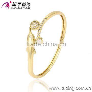 Fashion cute dophin shape amazing design lovely girls bangles