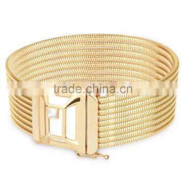 Kingman muti layers bracelet gold thin chain fashion bracelet