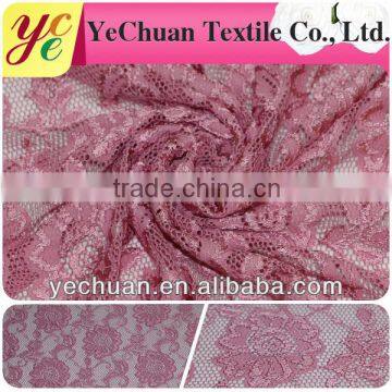 Hot sale floral nylon lace fabric