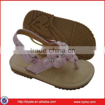 Flat girls PU sandals