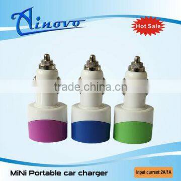 Car charger used for iPad and iPhone , 12v car charger