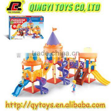 block paradise series toy DIY game for inteligent