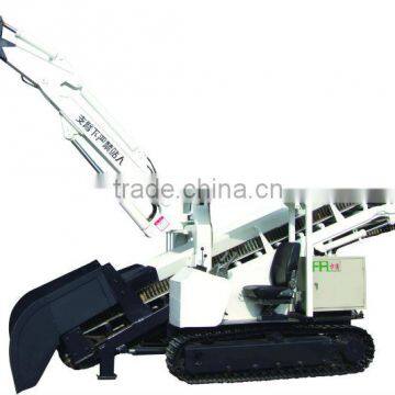 Crawler-type Grilled Slag Machine for Underground Mine photo-5