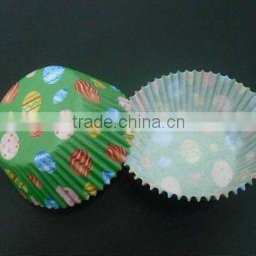 Colorful Easter Egg Cupcake Cake liners with factory price
