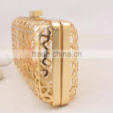Wholesale Bridal Box Clutch Bags Nets Clutch Frame photo-2