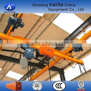 CE Certification Steel Factory Overhead Crane With Rail For Sale