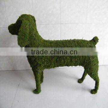 Gorgeous mossy grapevine animal shaped garden ornaments