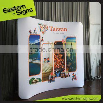 Stretch Washable Indoor Outdoor Advertising Customized Mdf Exhibition Stand