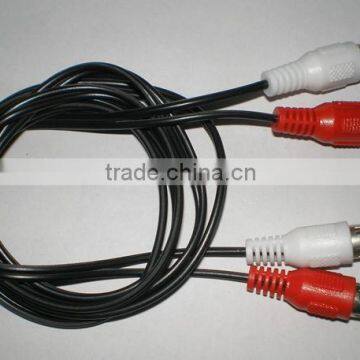 high quality 1.5m 2rca to 2rca audio cable