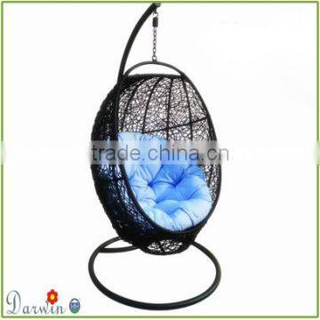 PE Wicker Rattan outdoor net swing