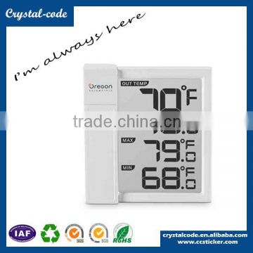 Custom high quality water sensitive seal thermal indicator sticker, paper irreversible temperature change label