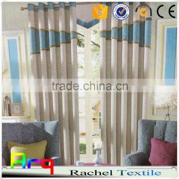 Pure Modern Pinstripe Style 100% Polyester Thick Fabric for Covering Sofa Cushion Curtain photo-4