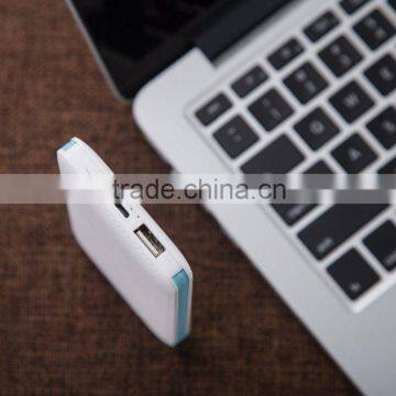 Built-in Dual Usb Charging Cables Power Bank Portable Charger Compatible All Mobile Phone With Good Quality Credit Card Shape photo-5