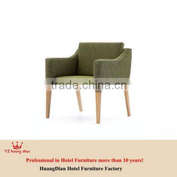 Elegant European style upholstered wooden chair YB7097