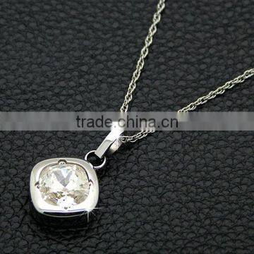 Noproblem D27 Tourmaline Ion Balance Power Silicone Crystal Necklace