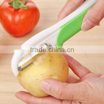 Candy-colored Double-sided Multi-function Blade Peeler,stainless Steel Peeler photo-2