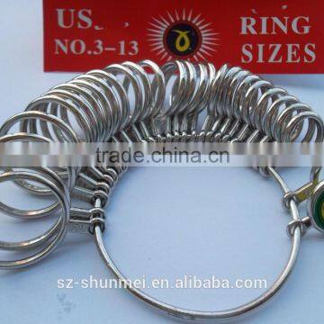 Jewelry for USA Stainless Steel Ring Sizes Stick