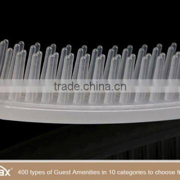 Black Color Hotel Foldable Massage Comb for Women Beauty Massage Hair Brush photo-4