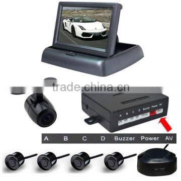 2014 hot selling 4.3inch visible car parking system