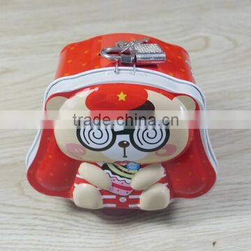 Hot Sale Piggy Bank/Cartoon Style Material Metal Piggy Bank