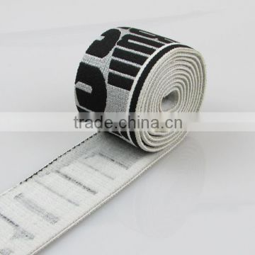 Custom bright jacqurd elastic waistband nylon webbing