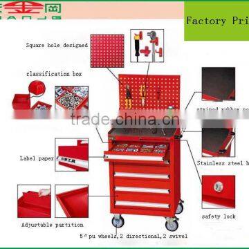 Cheap Tool Cabinets Supplier From China, Customized Tool Cabinet With 4/5/6/7 Drawers And Hanging Board