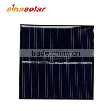 4V 200mA Polycrystalline Mini Epoxy Resin Solar Panel For Electronic DIY 80x80mm 0.8W