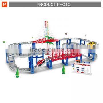 Amazing Electric Railway Slot Speed Car Track Toy photo-4