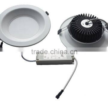Singapore 12W, 4inch or 5inch cover, 110Lm/W, Emergency LED Downlight Fixture with Samsung LEDs, Dimming detachable