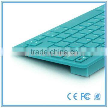 AZERTY Layout Slim Wireless Bluetooth Keyboard With USB Interface photo-5