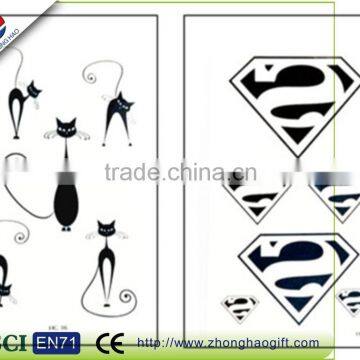 water transfer body decoration tattoo sticker for decoration