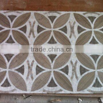 wholesales rectangle marble floor medallions patterns