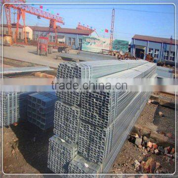 BS1387 Hot galvanized square steel tubing