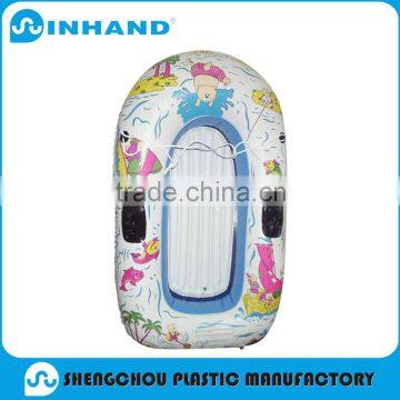 Hot Item Cheap China1 Person PVC Floor Inflatable White Boat