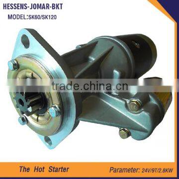 Christmas new product Starter Motor for SK60/SK120