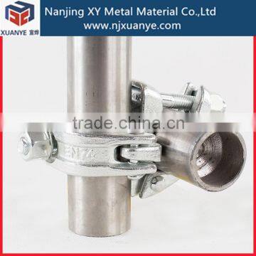 Prop scaffolding part drop forged double coupler