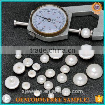 wholesale loose half pearl 8mm