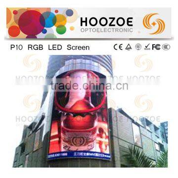 Canada P10 Full Color LED Display Screen for Outdoor