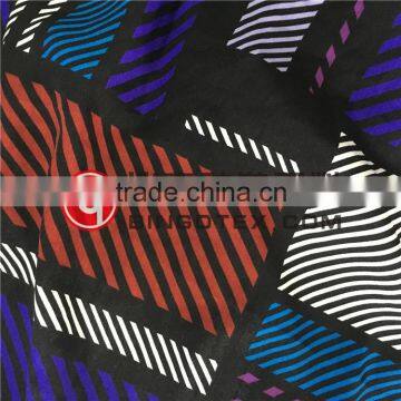 Rayon CDC Screen Print Fabric for Women's Garments