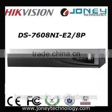 DS-7608NI-E2/8P 8CH 8 POE Ports CCTV NVR Hikvision NVR