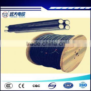 Aluminium Conductor PVC Insulated Parallel ABC Aerial Bundle Cable from China Supplier