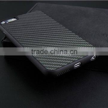 Classic black custom leather mobile phone cover for iphone 7/7s