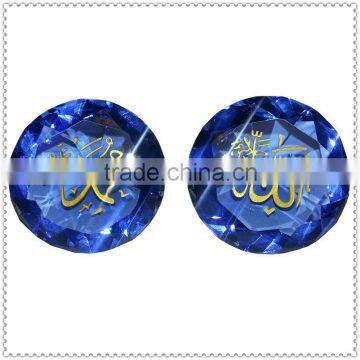 Fancy Blue Muslim Crystal Diamond Gifts For Wedding Favor photo-1